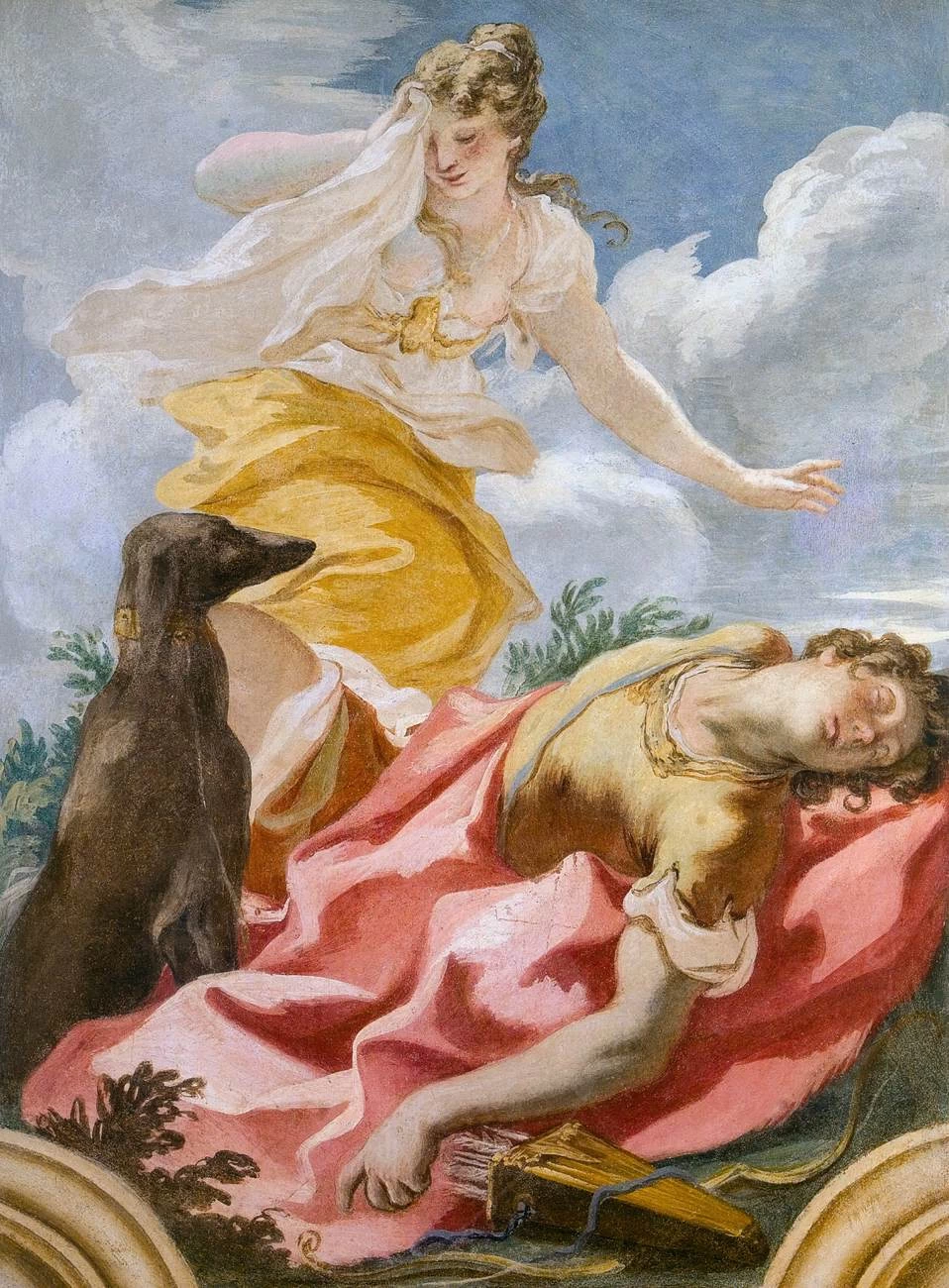 Venere piange la morte di Adone - Villa Alessandri, Mira